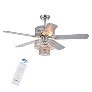 Warehouse of Tiffany Empire Trois 52-in 3-Light Ceiling Fan