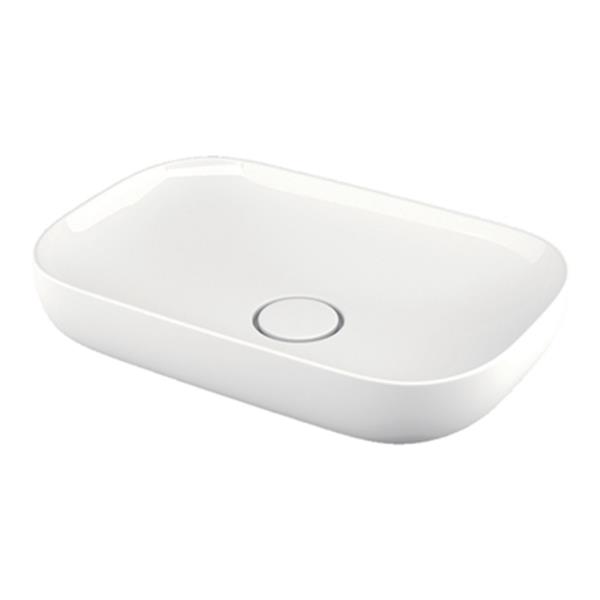 WS Bath Collections Vision 23.80-in x 15.90-in White Ceramic ...