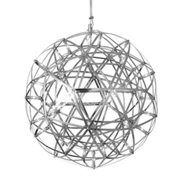 Design Living MN Series Collection 11.8-in Satin Nickel Star LED Mini Pendant Light