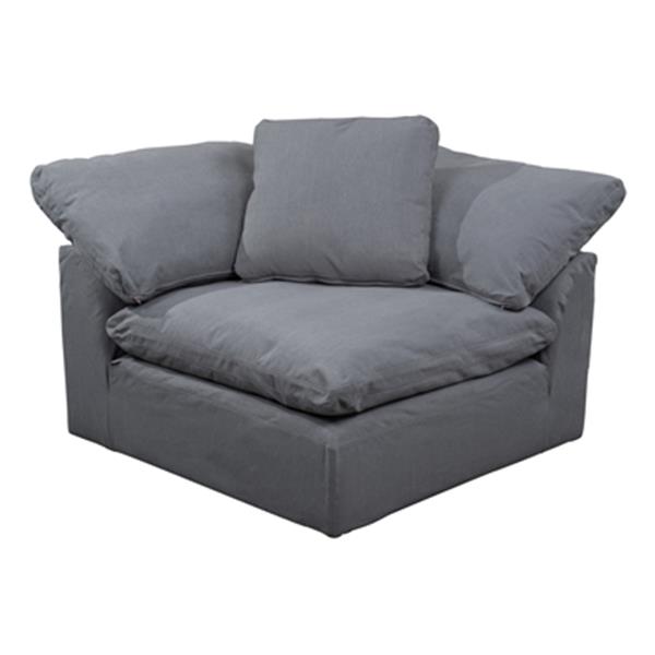 Sunset Trading Cloud Puff Gray Performance Fabric Slipcover for Sofa  Sectional Modular Corner Arm Chair SU-145851SC-391094 | RONA