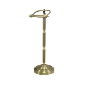 Elements of Design Georgian Pedestal Vintage Brass Toilet Tissue Holder