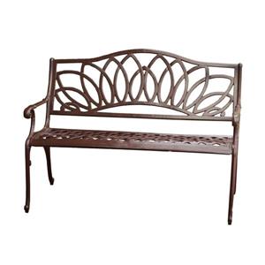 Banc de parc Home Decor, Brun antique, 48.42