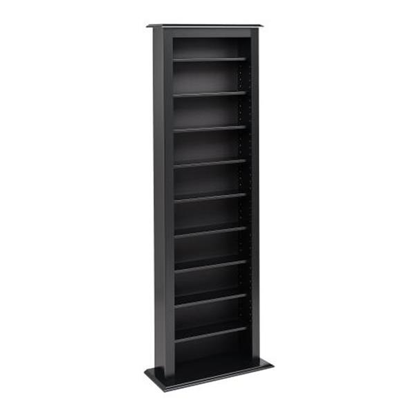 Prepac Furniture Slim Barrister Multimedia Storage