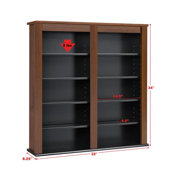 Prepac double width on sale wall storage