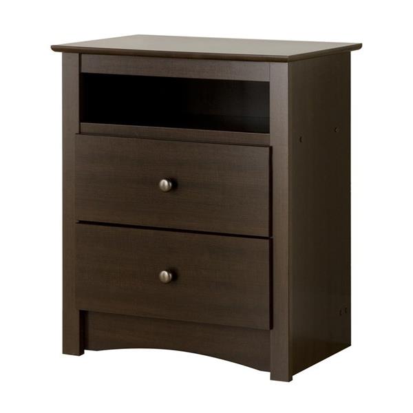 Prepac Espresso Nightstand