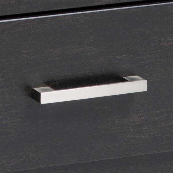 Prepac District Washed Ebony Nightstand