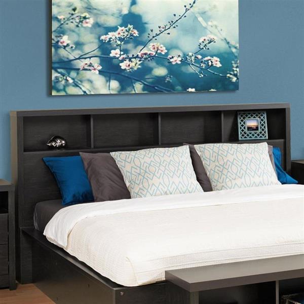 Prepac District Washed Black King Headboard HHFK-0500-1 | RONA