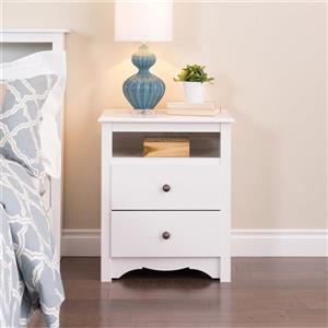 Prepac White Nightstand