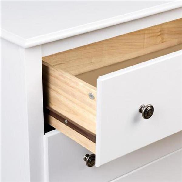 Prepac Monterey White 6-Drawer Dresser