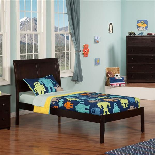 Atlantic Furniture Portland Twin Xl Platform Bed With Open Foot