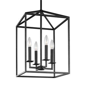 Sea Gull Lighting Perryton Blacksmith Transitional Cage Pendant