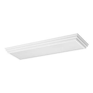 Sea Gull Lighting Decorative Drop Lens White Acrylic Ceiling Fluorescent Light ENERGY STAR (Common: 1.5-ft; Actual: 51.75-in)