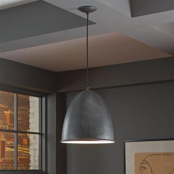Generation Lighting Hudson Street Stardust Transitional Dome Pendant