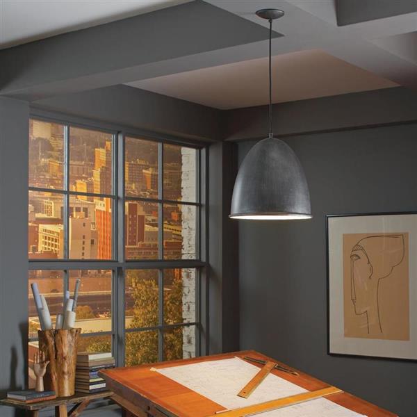 Generation Lighting Hudson Street Stardust Transitional Dome Pendant