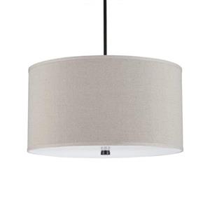 Generation Lighting Dayna Burnt Sienna Modern Drum Pendant