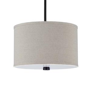 Sea Gull Lighting Dayna Burnt Sienna Modern Drum Pendant
