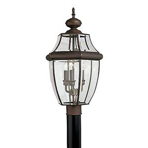 Sea Gull Lighting Lancaster 24-in H Antique Bronze Post Light