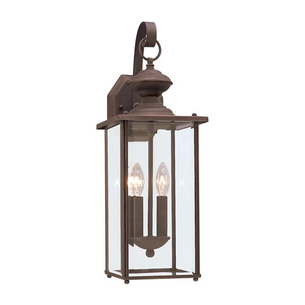 Generation Lighting Jamestowne 20.25-in H Antique Bronze Outdoor Wall Light