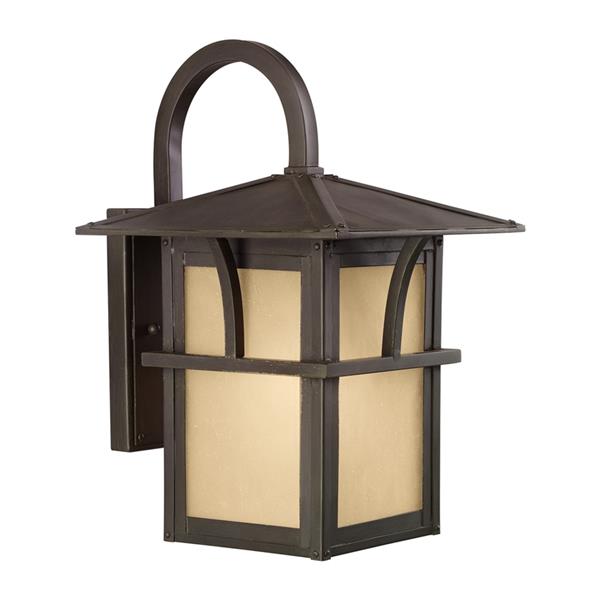 Generation Lighting Medford Lakes 14.25-in H Statuary Bronze Outdoor Wall Light