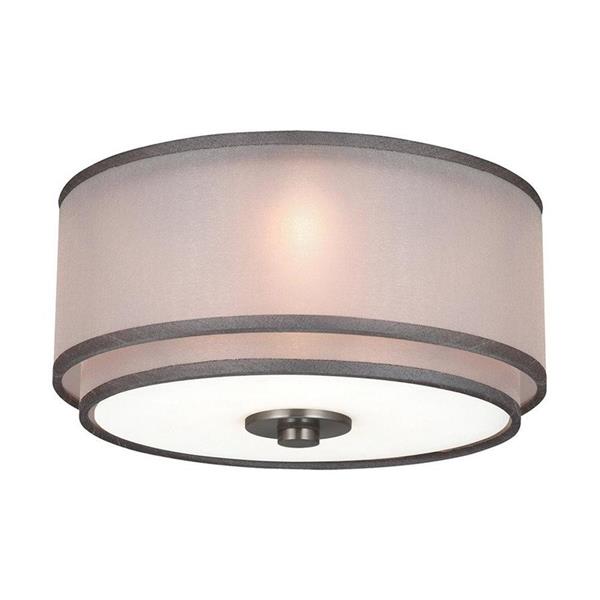 Monte Carlo Fan Company 3 Light Brushed Steel Halogen Ceiling Fan