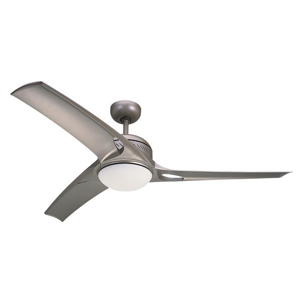 Monte Carlo Fan Company Mach One 52 In Titanium Indoor Ceiling Fan