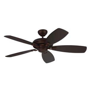 Monte Carlo Fan Company Designer Max 52-in Roman Bronze Indoor Ceiling Fan ENERGY STAR