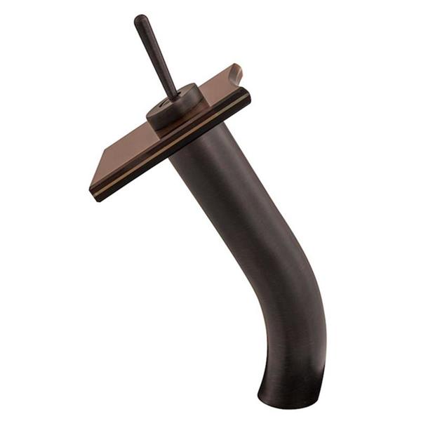 Novatto Oil rubbed Bronze 1-Handle Vessel Bathroom Sink Faucet