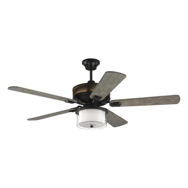 Monte Carlo Fan Company Artizan 56 In Aged Pewter Indoor