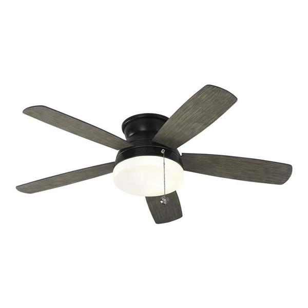 Monte Carlo Fan Company Traverse 52 In Aged Pewter Indoor