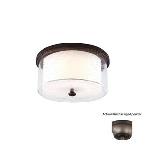 Monte Carlo Fan Company Artizan 1-Light Aged Pewter LED Ceiling Fan Light Kit