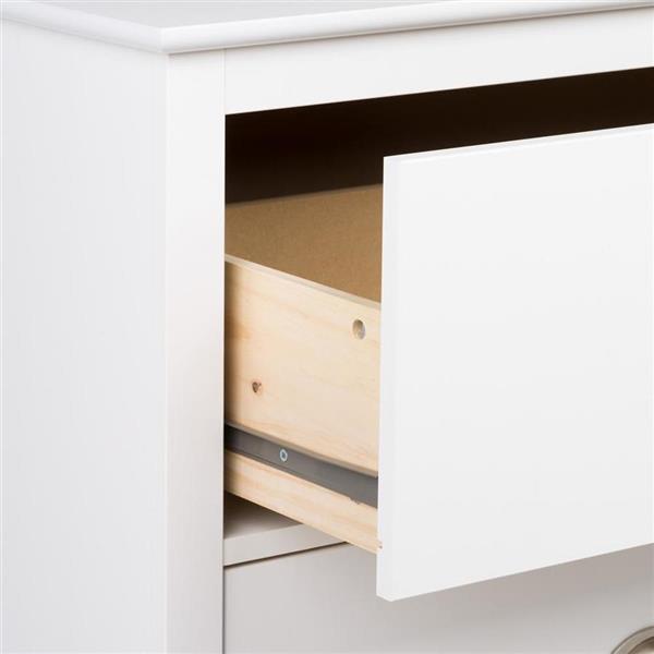 Prepac Yaletown Tall 2-Drawer Nightstand