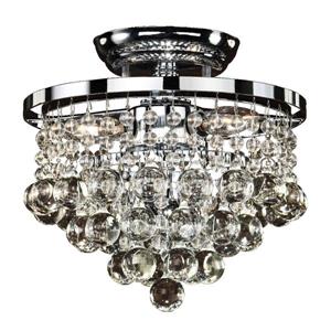 10" L billes et perles lisses Flush Mount | Summerhill 643