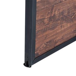 ReliaBilt 36-in x 84-in Acacia Rustic Sliding Barn Door And Hardware Kit