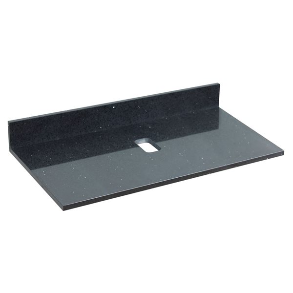 American Imaginations Xena Quartz Top - 36-in - Black