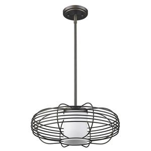 Acclaim Lighting Loft Oil Rubbed Bronze 1-Light Pendant Light