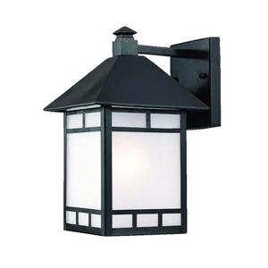 Acclaim Lighting Artisan 15-in Matte Black Outdoor Wall Lantern