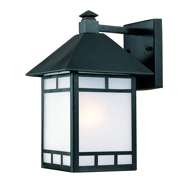 Acclaim Lighting Artisan 14.5-in Matte Black Outdoor Wall Lantern