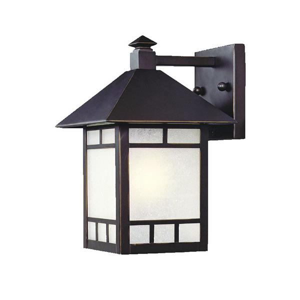 Acclaim Lighting Artisan 10-in Architectural Bronze Outdoor Wall Lantern