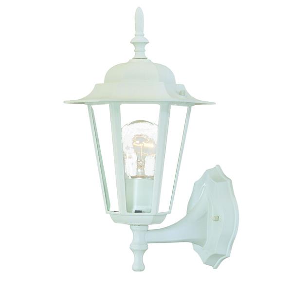 Acclaim Lighting Camelot 14.50-in x 8-in Textured White Wall Mounted Lantern