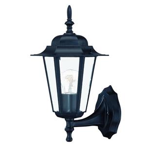 Acclaim Lighting Camelot 14.50-in x 8-in Matte Black Wall Mounted Lantern