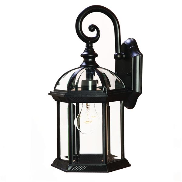 Acclaim Lighting Dover 16-in Matte Black 1-Light Outdoor Wall Lantern