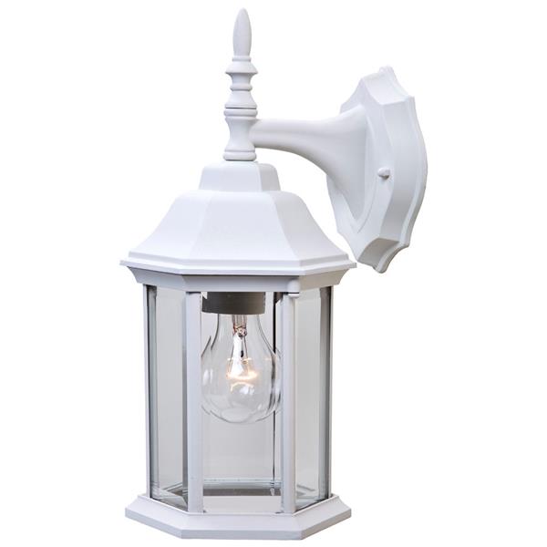 Acclaim Lighting Craftsman 2 13-in White Outdoor Wall Light