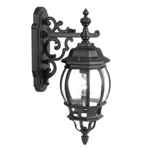 Acclaim Lighting Chateau Matte Black 1-Light Downward Mounted Outdoor Wall Lantern