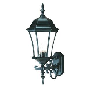 Acclaim Lighting Bryn Mawr 24-in x 9.25-in Matte Black Wall Mounted Lantern