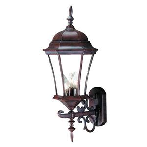 Acclaim Lighting Bryn Mawr 24-in x 9.25-in Burled Walnut Wall Mounted Lantern