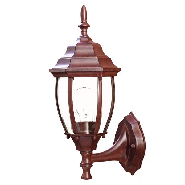 Acclaim Lighting Wexford 15.5-in Burled Walnet Outdoor Wall Lantern