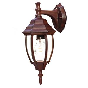 Acclaim Lighting Wexford 15.5-in Burled Walnet Outdoor Wall Lantern