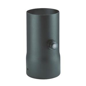 Acclaim Lighting Matte Black Outdoor Lamp Post Collar with Photo Sensor Control