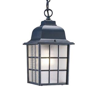 Acclaim Lighting Nautica 11.00-In x 6.00-In Matte Black 1 Light Outdoor Lantern