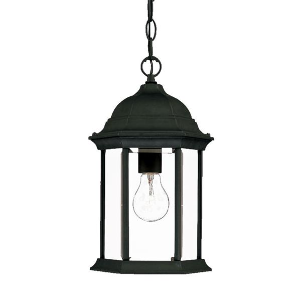 Acclaim Lighting Madison 14.00-in x 8.00-in Matte Black 1 Light Hanging Outdoor Lantern